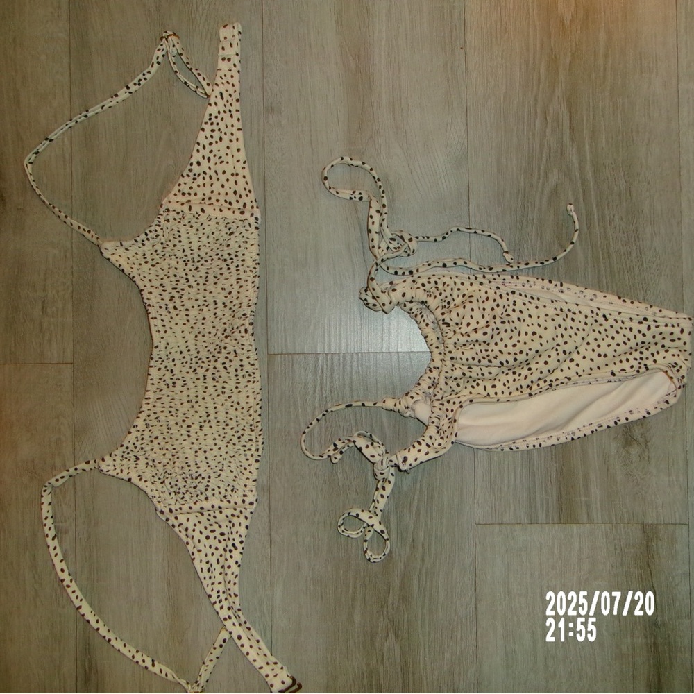 Xhilaration Polka Dot Bikini Set